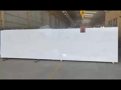 3 cm di spessore Tavolino di lavoro in quarzo bianco Tavolini di lavoro in quarzo ingegneristici