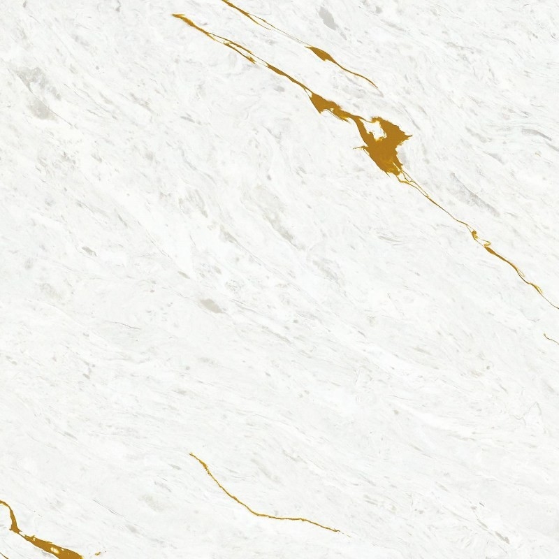 Quarzo dorato Colori misti Sfondo Quarzo Slab Quarzo Worktop Eleganza minimalista