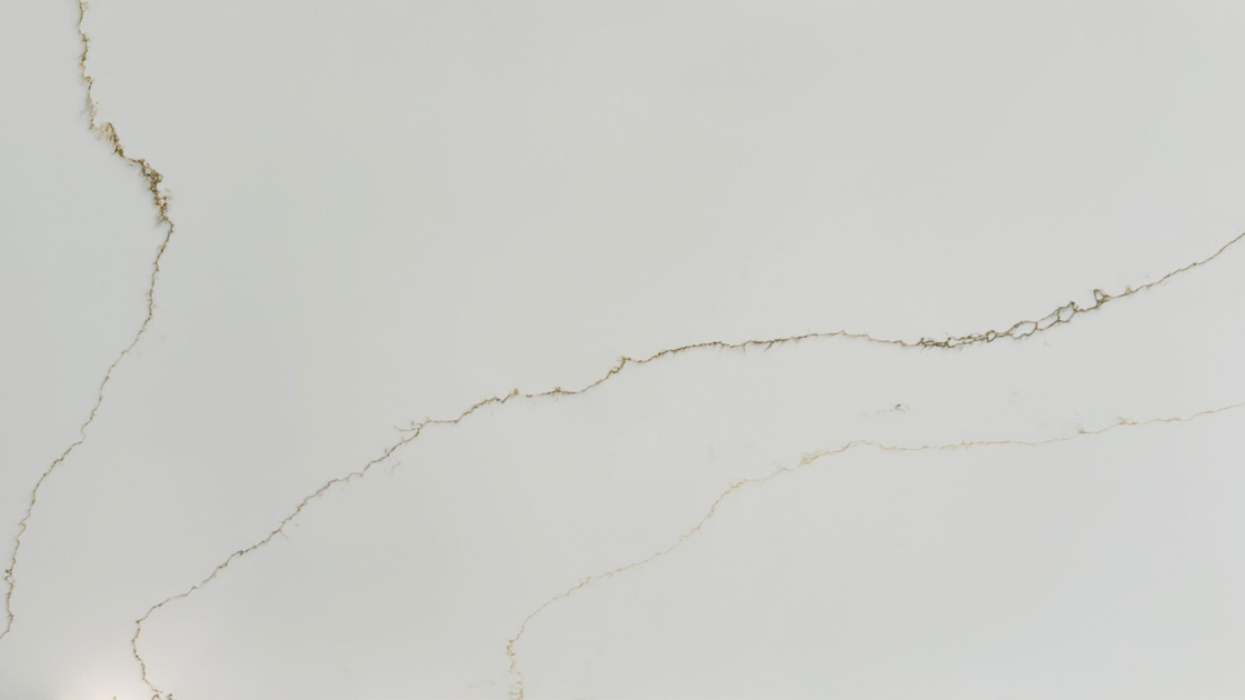 Super Jumbo Size OLK2335 Pietra di quarzo per piattaforma di cucina con materie prime riciclabili e proprietà antimicrobiche per un design ecologico